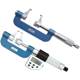 Blue-meter outer diameter micrometer claw shape