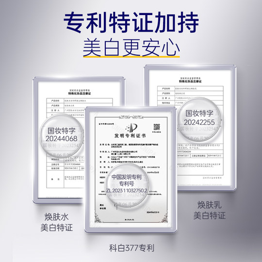 Skin Future 377 Water Lotion Set Whitening Light Spots