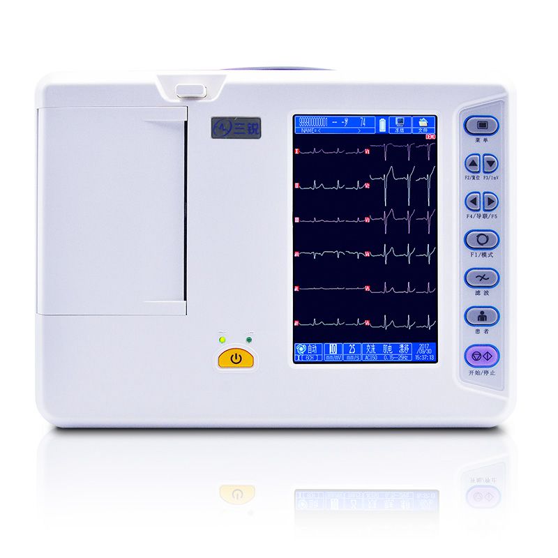 心电图一体机医用单三六十二道12导联便携式家用检测仪记录纸 - 图3