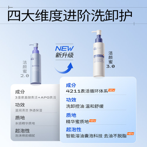 【五一狂欢】瑷尔博士洁颜蜜3.0氨基酸洗面奶温和洗卸合一洁面女 - 图3