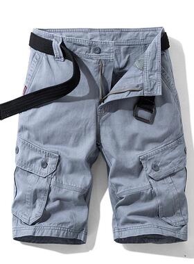 Men's multi pocket workwear shorts