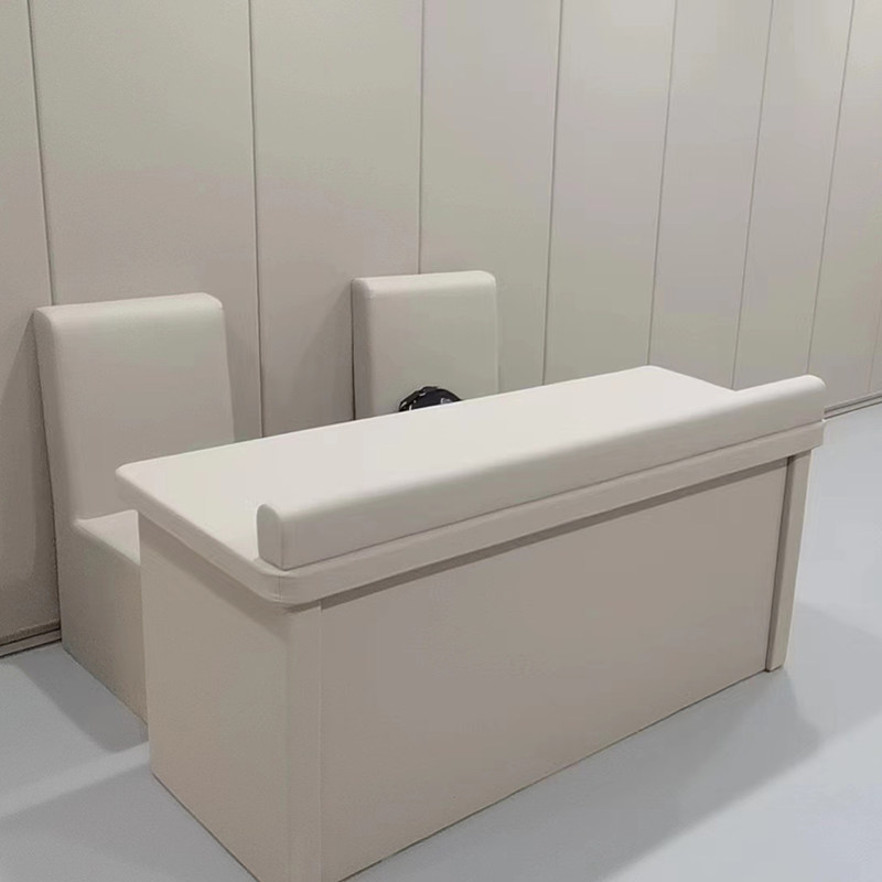 适用监狱看守所谈话室软包防撞桌子椅子留置室家具谈话桌定制皮革,淘宝优惠券,粉丝福利购,淘宝优惠卷