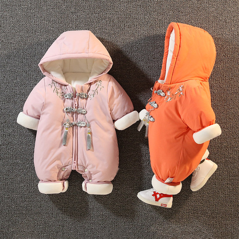 新生婴儿衣服秋冬套装公主潮连体衣 皇城衣备连身衣/爬服/哈衣