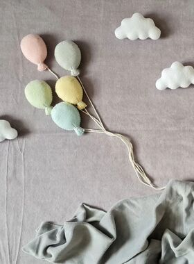 Felt Balloon Set Newborn Photo Props Balloon Props Posing Pr