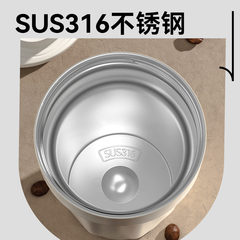 不锈钢咖啡杯便携保温杯女刻字定制logo伴手礼品杯子实用礼物水杯 - 图3