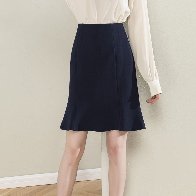 职业通勤中长款高腰a字裙半身裙 ggqq半身裙
