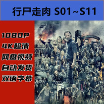 The Walking Dead S01 ~ S11 All-episode 2022 Beauty drama TV drama Propaganda Painting in the Chinese Character Super Qing