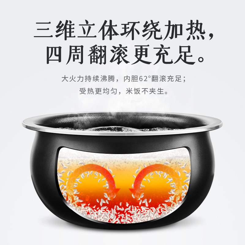 万利2.8l智能家用小型1-4人电饭锅 万利电器电饭煲