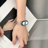 [Оригинальная прозрачная фигура фигура] Применимый браслет xiaomi 7/6/5 Строка 3/4NFC версия милой мультфильмы творческой пары мужской девочки Smart Sports Seven Seven -Seven Five Band Iboann