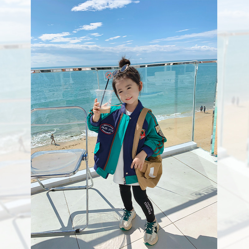2022女童春装夹克衫炸街小童外套 图图小象普通外套