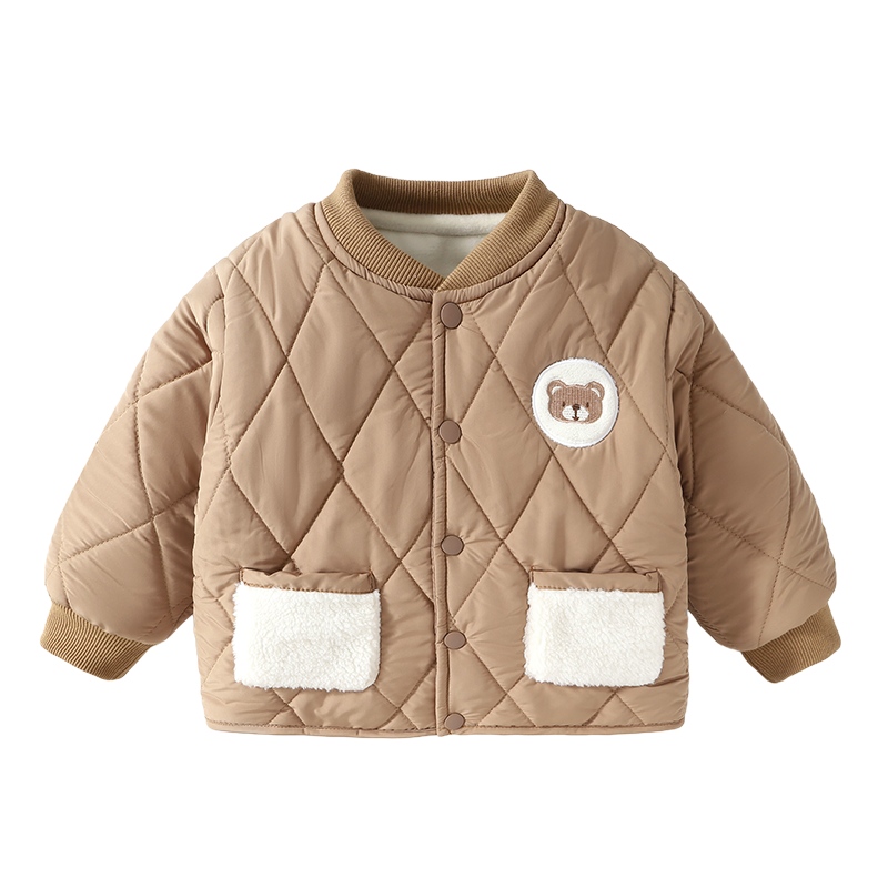 宝宝夹棉外套秋冬婴儿衣服男童加厚棉衣棉服儿童保暖上衣冬季冬装,淘宝优惠券,粉丝福利购,淘宝优惠卷