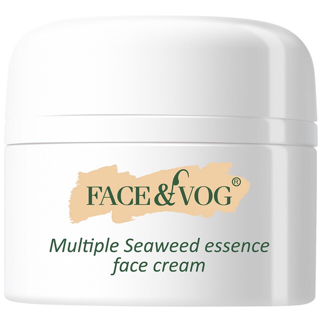 FACE VOG Seaweed Condensation Essence Cream Classic Ocean Blue Large White Bottle Repair Anti-Aging Lifting Firming Moisturizing Cream