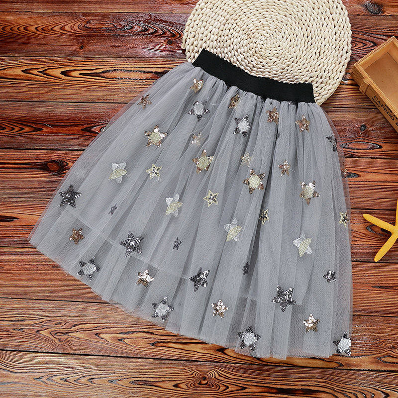 新款中大童春夏装儿童洋气半身裙 舒娇茜半身裙