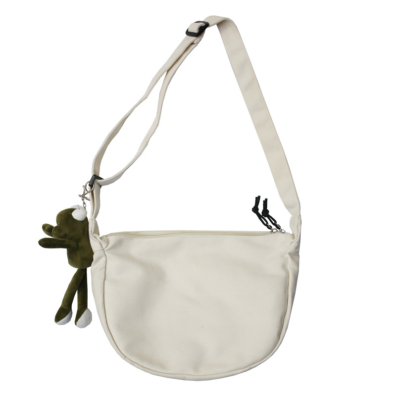 新款男士潮牌ins日系休闲斜挎包 尼麦男士包袋