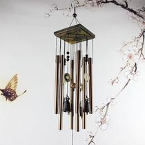 Wind Bell Hanging Accessories Outdoor Patio Pendant Farmstead Good Luck Fields Garden Villa Day Style Outdoor Folk Hange Hanging bell cast iron