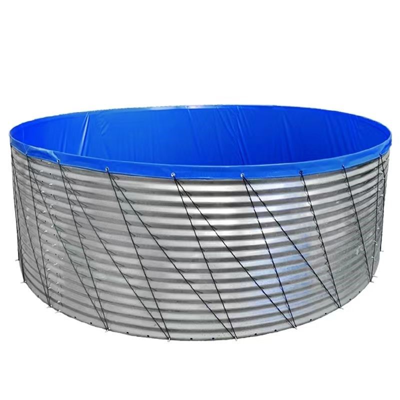 大型户外支架鱼池镀锌板高密度圆形加厚刀刮布帆布水池灌溉蓄厂家,淘宝优惠券,粉丝福利购,淘宝优惠卷