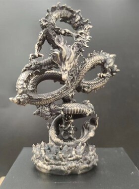 神龙手办纯铜龙摆件招财镇宅高档工艺品家居摆件高端创意精致礼品