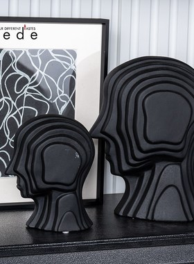 新中式风软装饰品客厅摆件书房摆件书柜摆件展示柜摆件样板房摆件