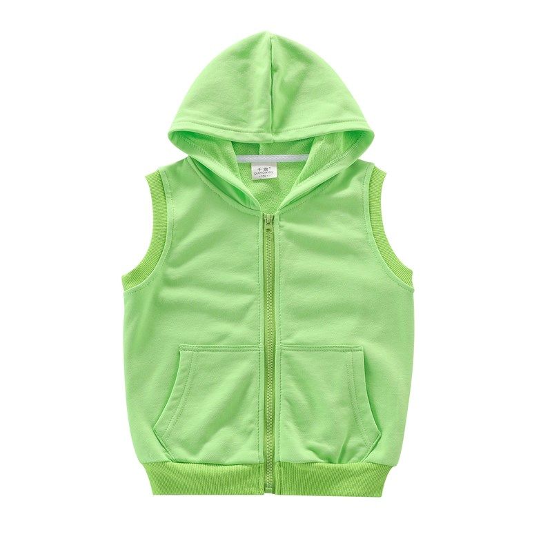 儿童马甲春秋薄款外穿纯棉连帽夏季男女宝宝小孩背心幼儿园服定制,淘宝优惠券,粉丝福利购,淘宝优惠卷