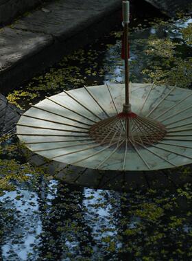 雨伞古风旗袍走秀舞蹈汉服非遗手工日常晴雨两用出片防雨伞油纸伞