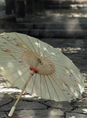 雨伞古风旗袍走秀舞蹈汉服非遗手工日常晴雨两用出片防雨伞油纸伞