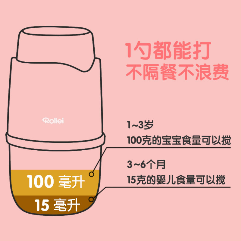 辅食机宝宝料理机小型多功能绞肉 禄莱曼巴搅拌/料理机