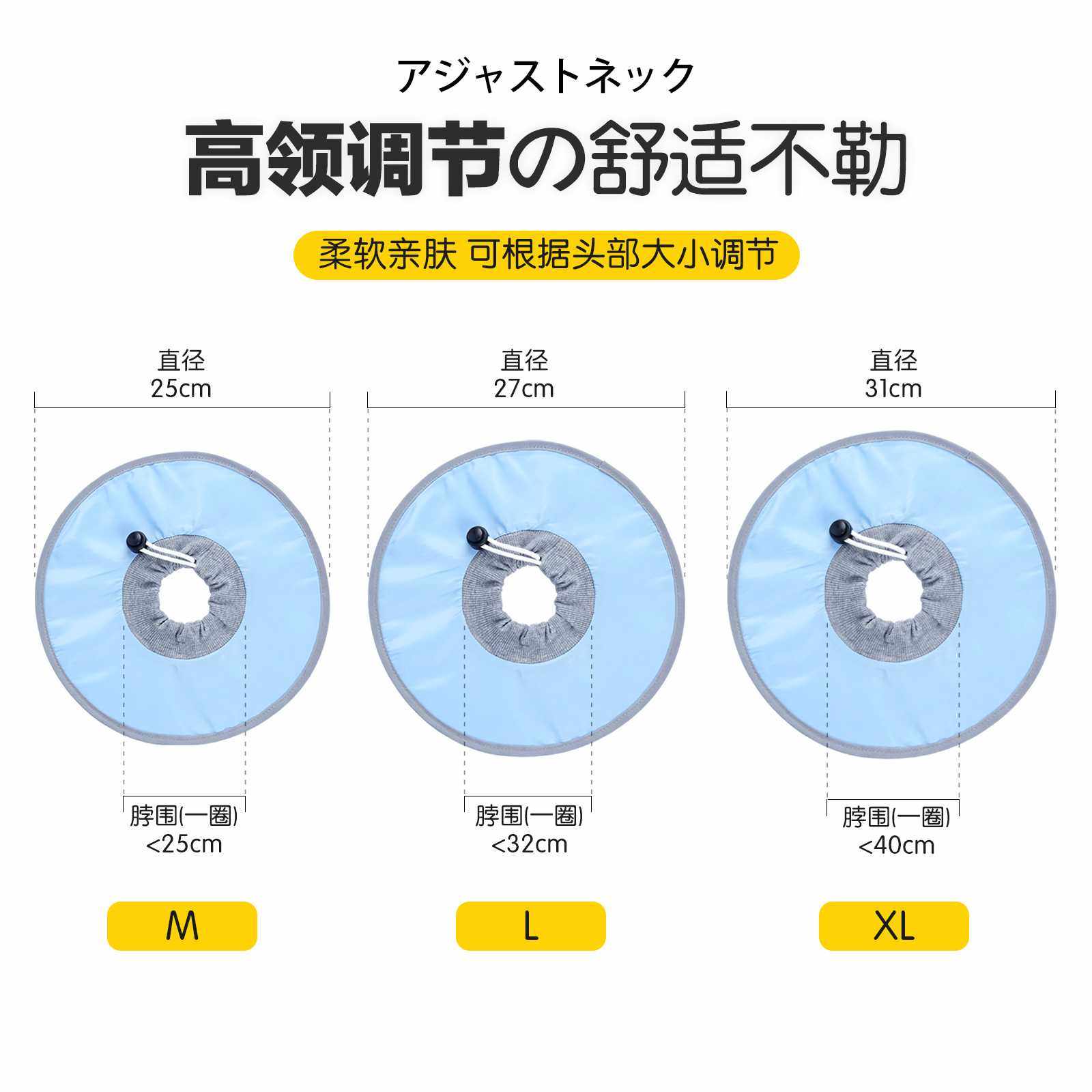 新款直销跨境新品伊丽莎白圈布圈猫咪项圈猫伊丽莎白圈宠物用品猫,淘宝优惠券,粉丝福利购,淘宝优惠卷