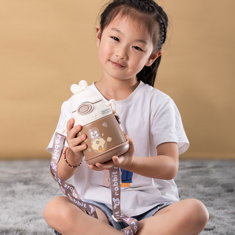 316儿童保温杯带吸管男孩小学生女孩上学专用水壶宝宝婴儿水杯子,淘宝优惠券,粉丝福利购,淘宝优惠卷