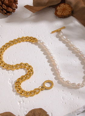 法式复古珍珠项链0626