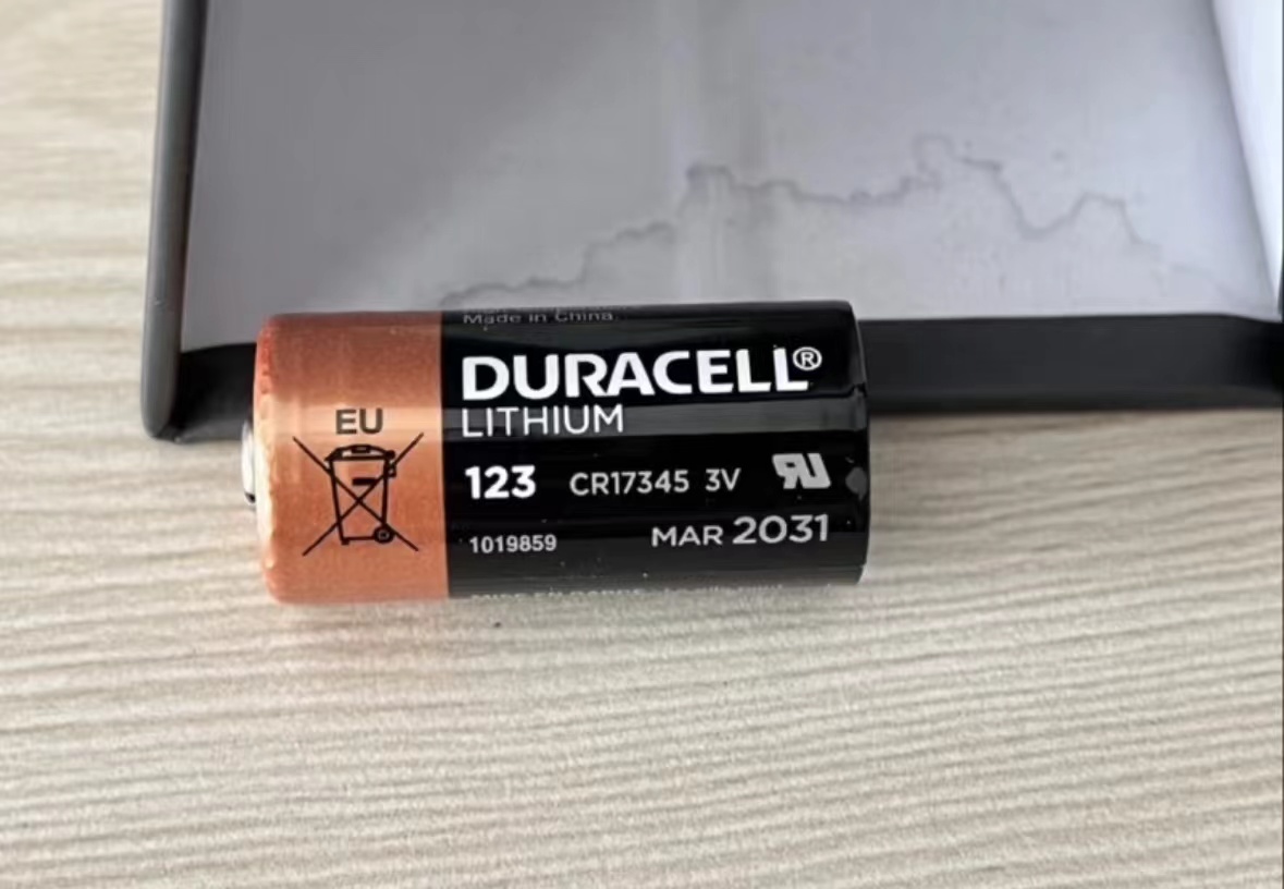 金霸王 DURACELL 123 CR17345 CR123A 3V 6V相机电池 - 图0