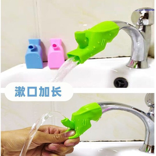 硅胶水龙头延伸器防溅水洗脸池洗脸盆接头水嘴水龙头套卫生间水槽 - 图0