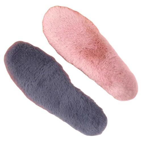 冬天保暖鞋垫男女加厚加绒棉防臭加绒鞋垫吸汗透气防寒毛绒仿兔毛 - 图3