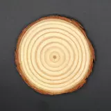 Круглый деревянный пленка Ежегодный рингвудский пьеса декоративная декоративная карта