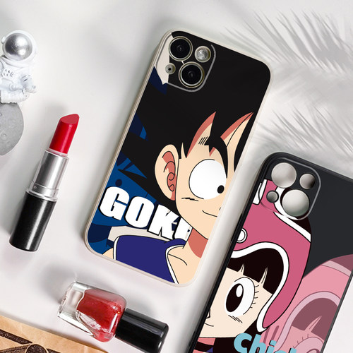 七龙珠手机壳适用14苹果13硅胶11悟空12琪琪Pro情侣max动漫vivox60华为nova10荣耀70小米10opporeno6/xr/xs/x - 图0