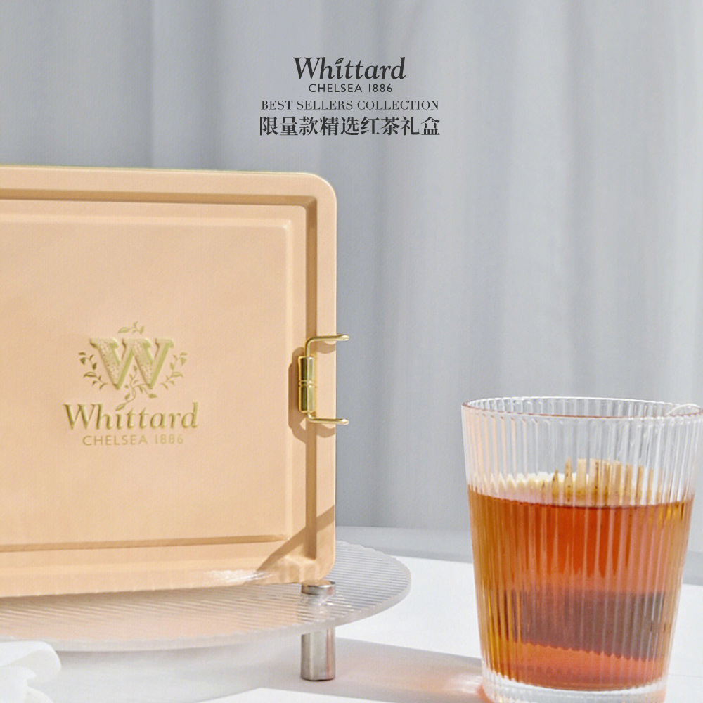 Whittard英国经典红茶礼盒英式伯爵玫瑰早餐袋泡茶茶包送礼进口-图3