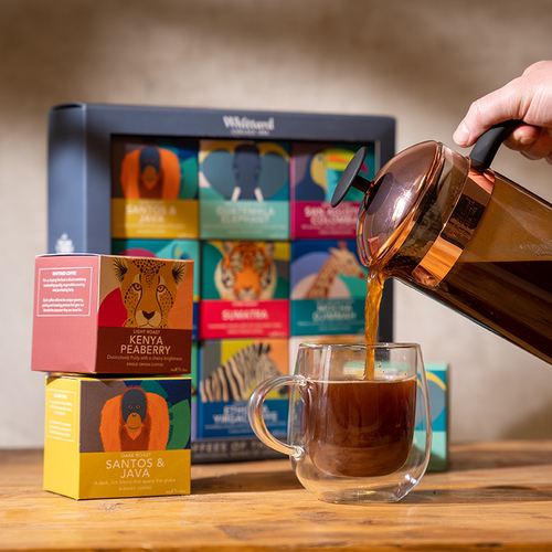 Whittard咖啡的世界研磨咖啡礼盒 烘焙黑咖啡粉袋装英国进口9风味 - 图0