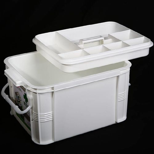 台州市利客来塑胶制品厂（认准正品） 家用药箱急救箱多层收纳箱 - 图0