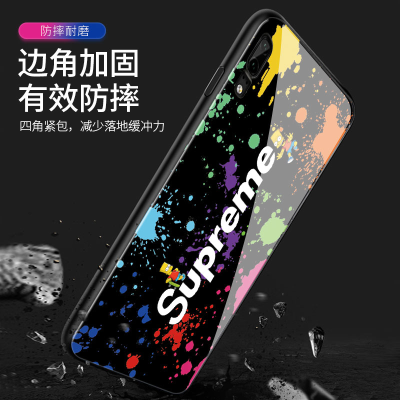 superme适用opporeno8手机壳findx5潮牌reno7玻璃a92个性创意k10定制一加9路飞realme可乐ace2防摔neo5保护套