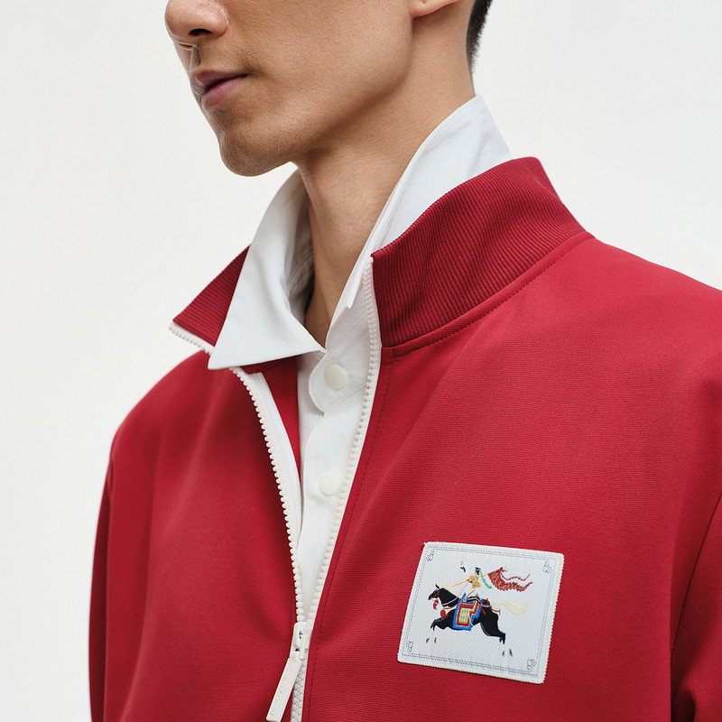 【故宫宫廷文化联名】比音勒芬2026男新年马年本命年红色夹克外套,淘宝优惠券,粉丝福利购,淘宝优惠卷