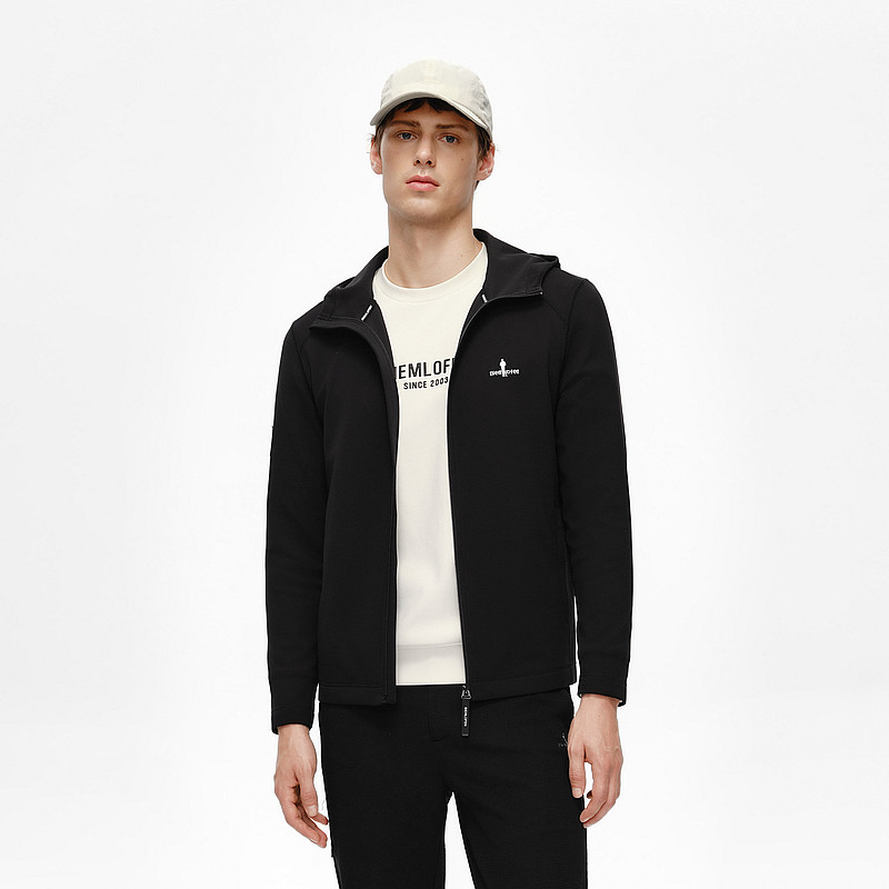 【格型T】比音勒芬2025秋季新款男士户外防晒连帽针织夹克外套,淘宝优惠券,粉丝福利购,淘宝优惠卷