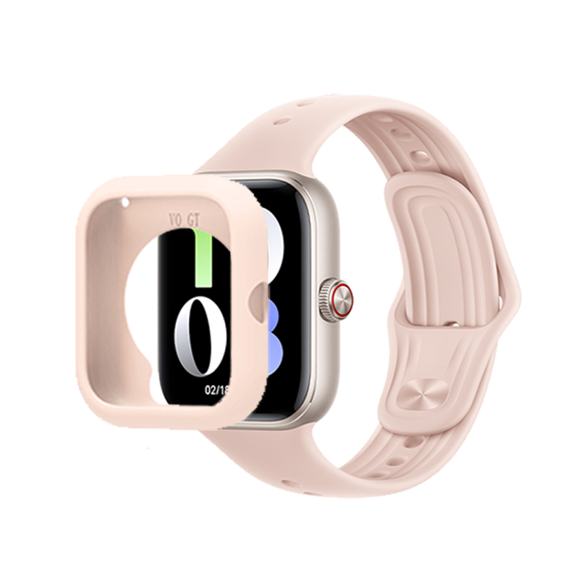 适用vivo watch GT硅胶软壳vivowatchgt外壳半包watchgt手表壳vivogt智能esim蓝牙vivowatch表壳贴膜保护套软 - 图0