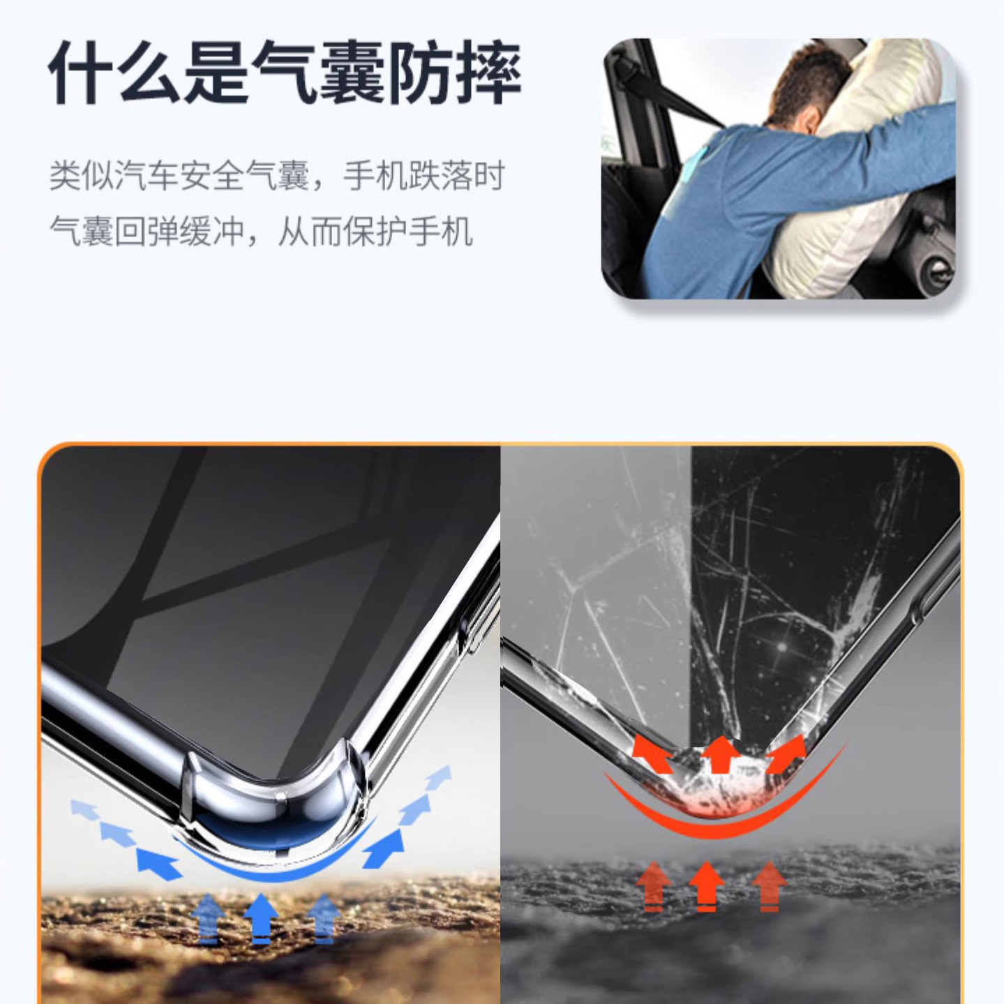 适用nio phone手机壳niophone透明N2301蔚来手机noiphone防摔ni0ph0ne硅胶nophone保护套nlophone外壳niphone-图1