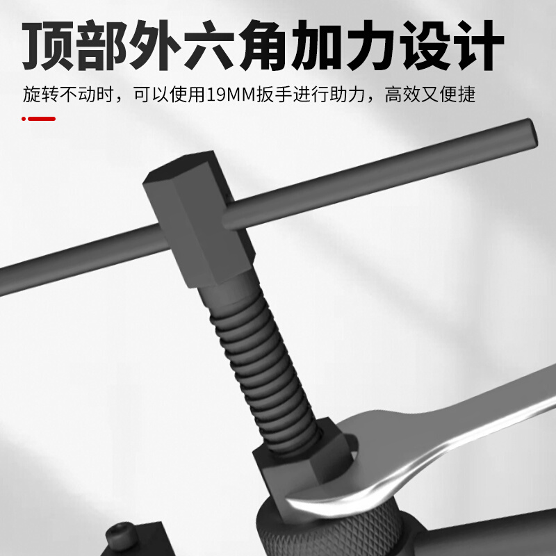 沪工内轴承拉马三爪内孔拆卸专用工具拔卸器小拉码玛取出器拔轮器