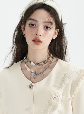 SunsetParkWedding系列纽扣项链