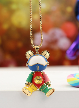 百搭吊坠配饰星际熊配饰百搭吊坠