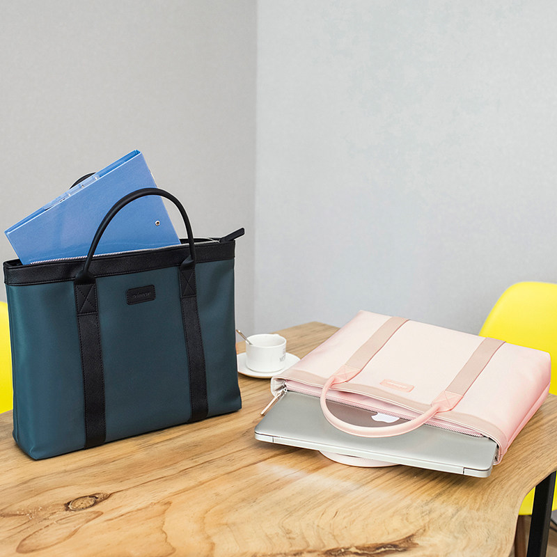 女士手提包商务包韩版a4资料袋 米思苏女士包袋