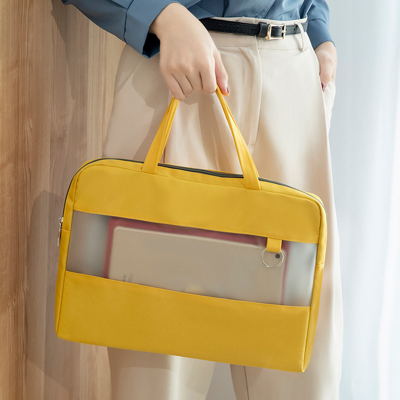 商务出行女士大容量a4学生文件包 米思苏女士包袋