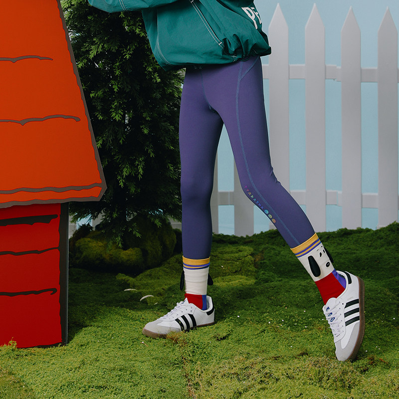 TYAKASHAKIDS塔卡沙童装裤子女童打底裤瑜伽裤外穿弹力运动紧身裤