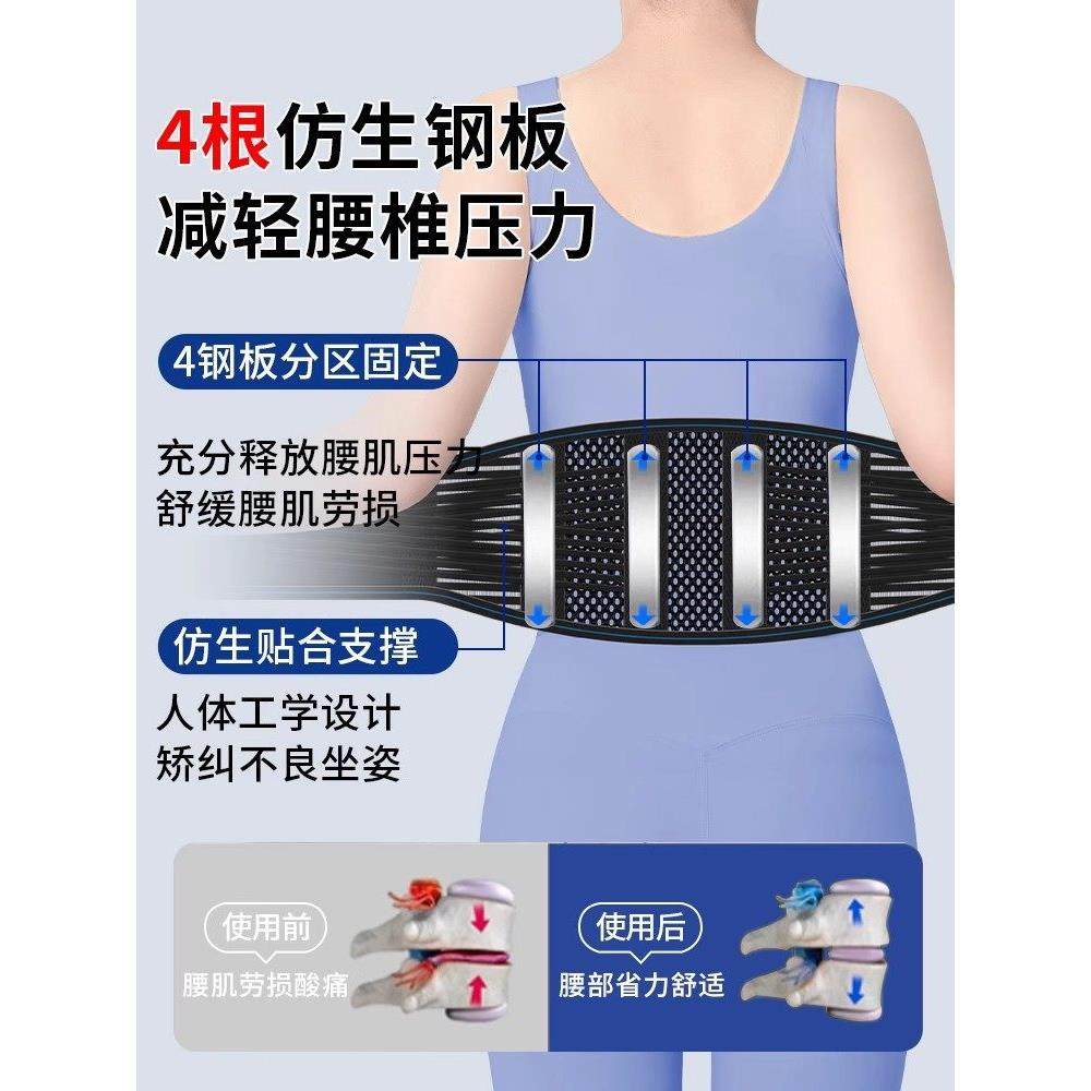 护腰带腰椎间盘突出腰肌劳损医用男女士专用夏季透气轻薄款,淘宝优惠券,粉丝福利购,淘宝优惠卷