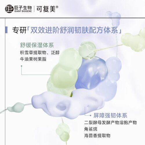 可复美冰淇淋涂抹式焕能肌底修护面膜积雪草补水保湿舒缓褪红屏障 - 图2